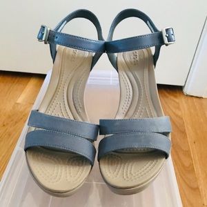 Crocs Wedge sandal size 8